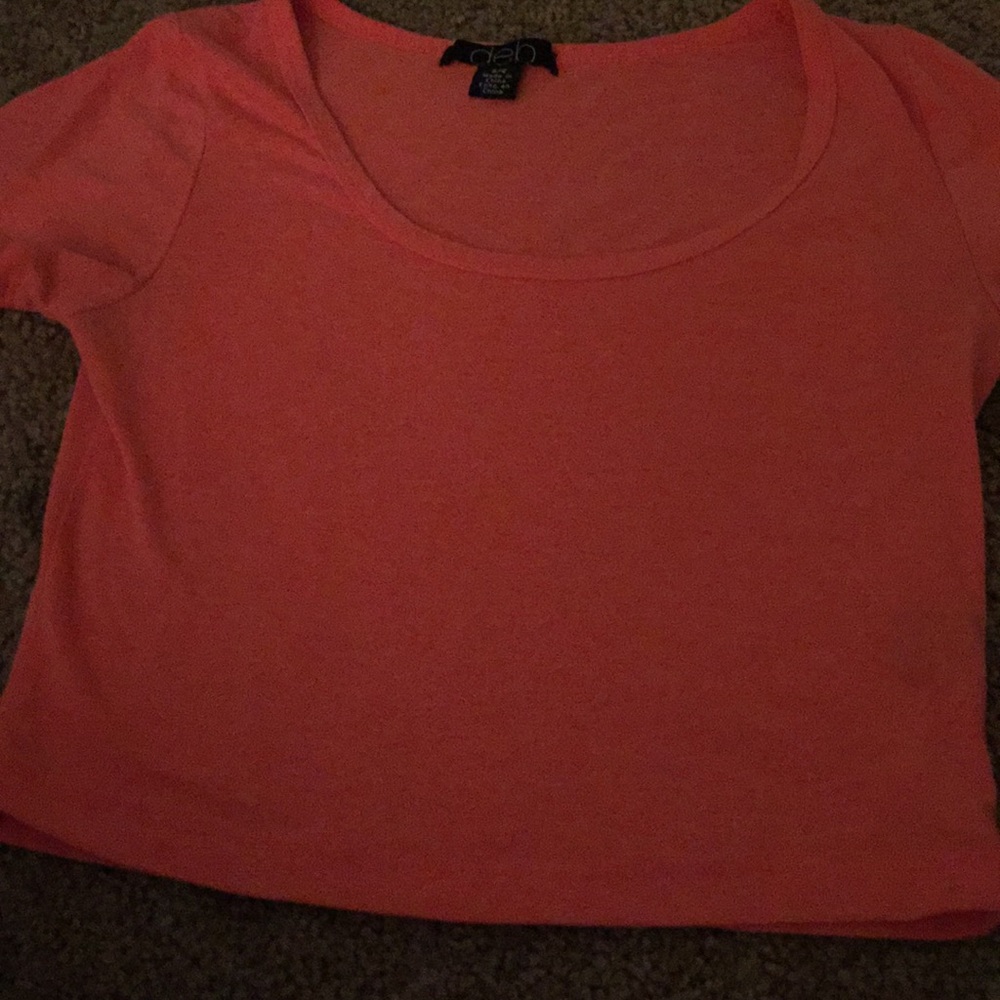 Cute Deb Brand Small Pink Crop Top
